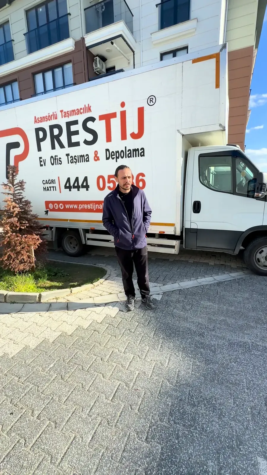 Prestij Nakliyat kamyonu